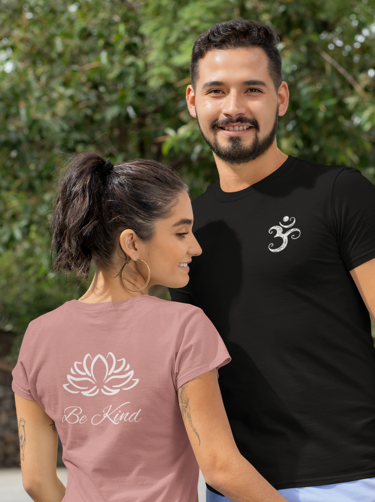Be Kind | Design On Back | Spiritual | Fun | Encouragement | Men's and Women's | Unisex Jersey Short Sleeve Tee