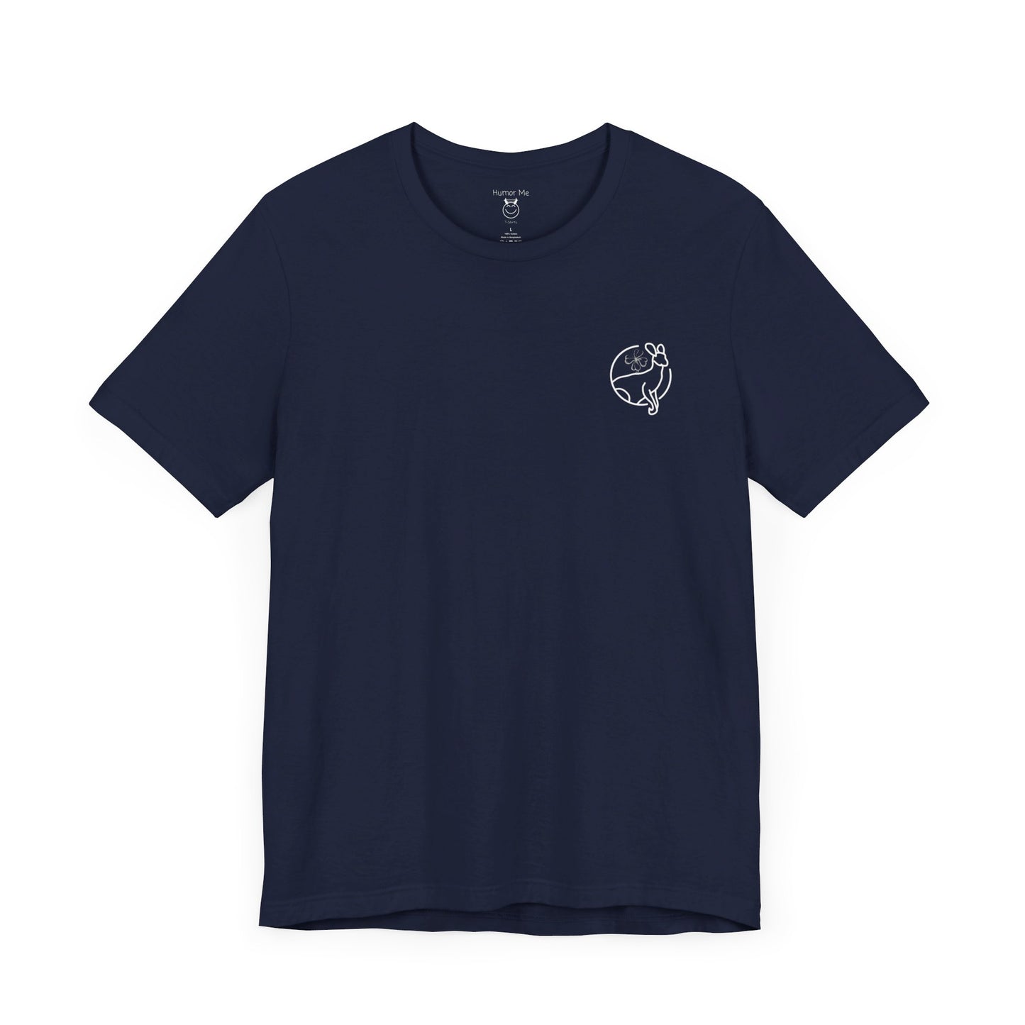 Lucky Kangaroo | 4 Leaf Clover| Shamrock | Fun | Design On Back | Men and Women's | Unisex Jersey Short Sleeve Tee