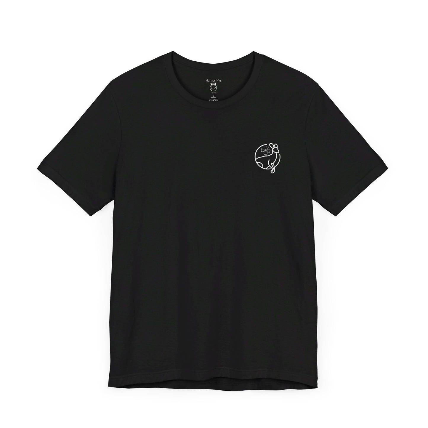 Lucky Kangaroo | 4 Leaf Clover| Shamrock | Fun | Design On Back | Men and Women's | Unisex Jersey Short Sleeve Tee