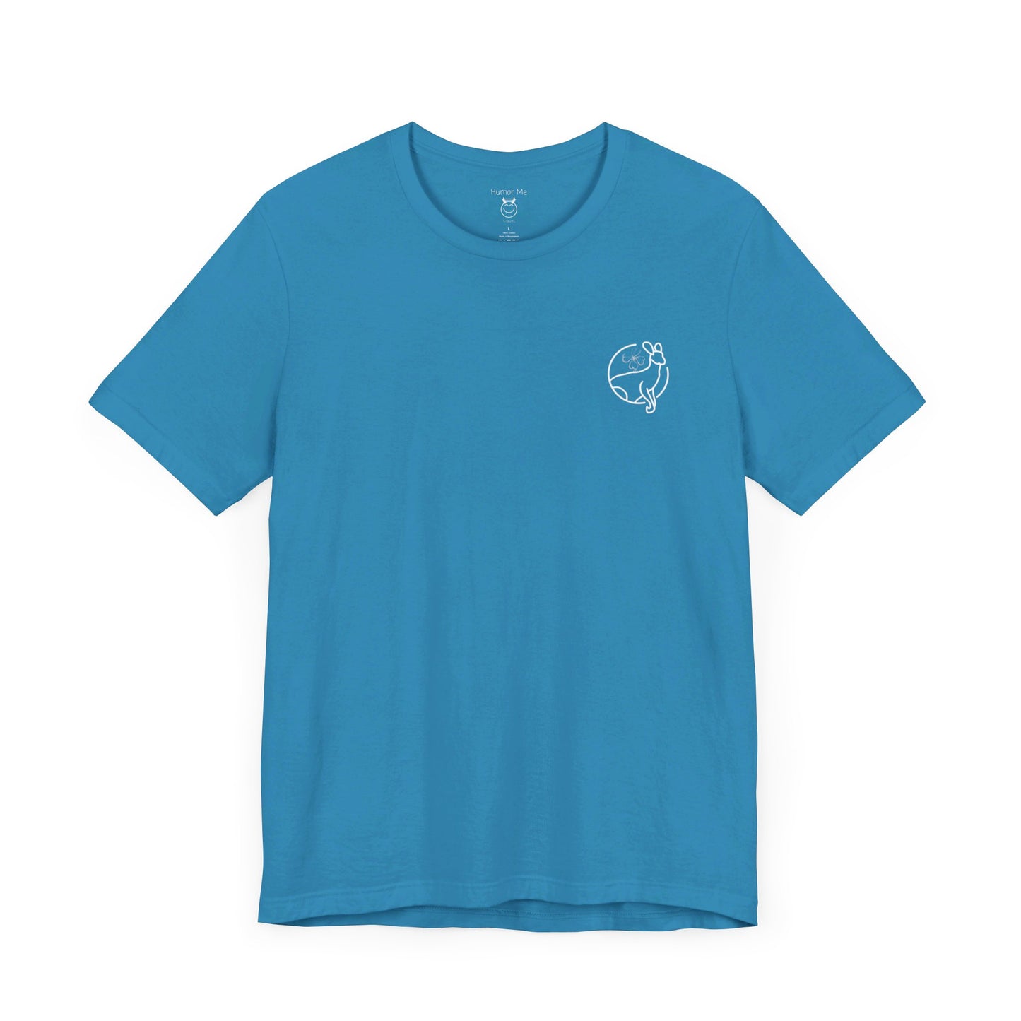 Lucky Kangaroo | 4 Leaf Clover| Shamrock | Fun | Design On Back | Men and Women's | Unisex Jersey Short Sleeve Tee