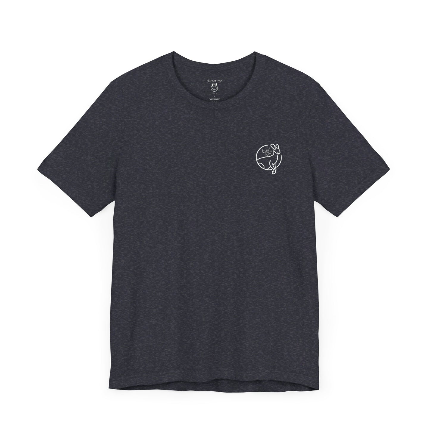 Lucky Kangaroo | 4 Leaf Clover| Shamrock | Fun | Design On Back | Men and Women's | Unisex Jersey Short Sleeve Tee