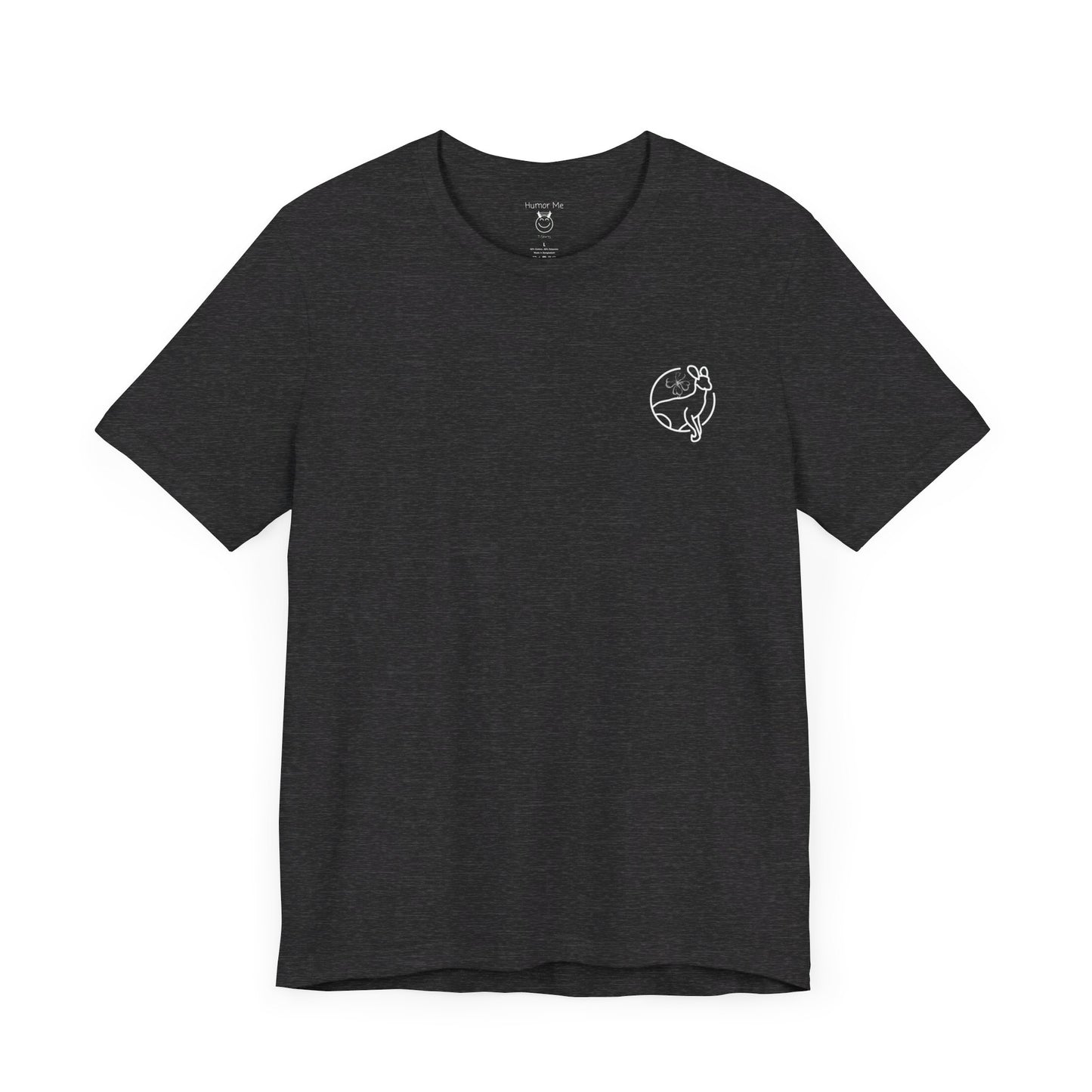 Lucky Kangaroo | 4 Leaf Clover| Shamrock | Fun | Design On Back | Men and Women's | Unisex Jersey Short Sleeve Tee